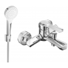 Mexen Sabre R05 смесител за вана с душ комплект, хром - 7213R05-00