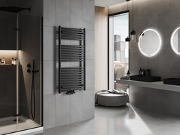 Mexen Hades радиатор за баня 1200 x 600 mm, 667 W, черен - W104-1200-600-00-70