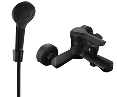 Mexen Sabre R05 батерия за вана с душ комплект, черна - 7213R05-70
