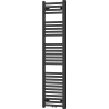 Mexen Hades бански радиатор 1500 x 400 мм, 583 W, черен - W104-1500-400-00-70