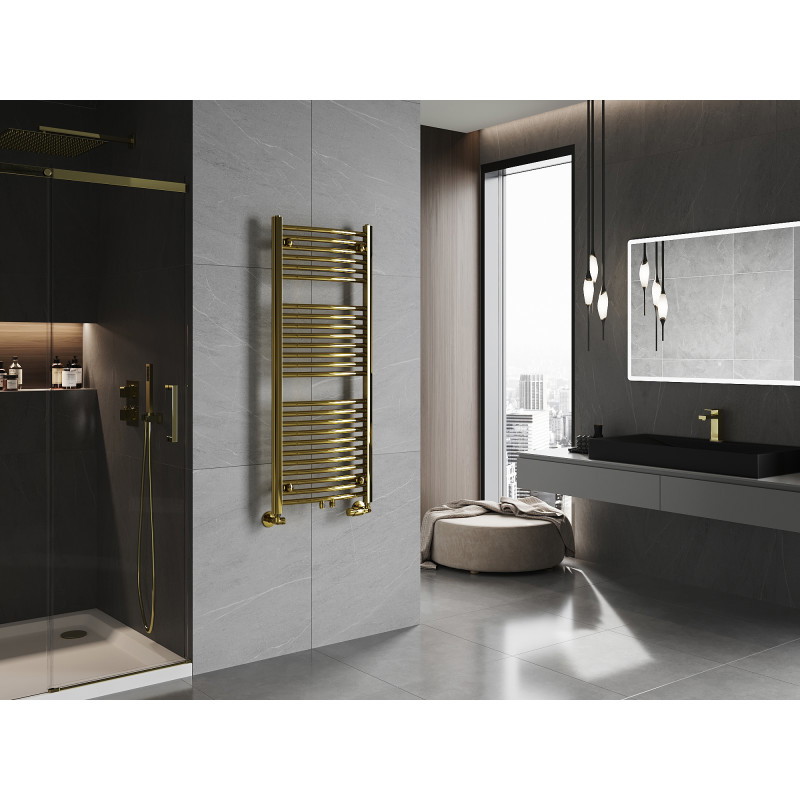 Mexen Ares радиатор за баня 1200 x 500 mm, 420 W, златен - W102-1200-500-00-50