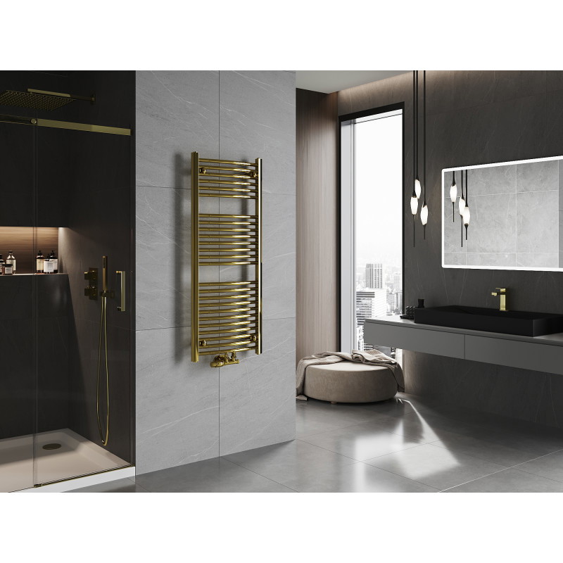 Mexen Ares радиатор за баня 1200 x 500 mm, 420 W, златен - W102-1200-500-00-50