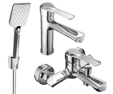 Mexen Sabre R62 комплект за вана, хром - 72103R62-00