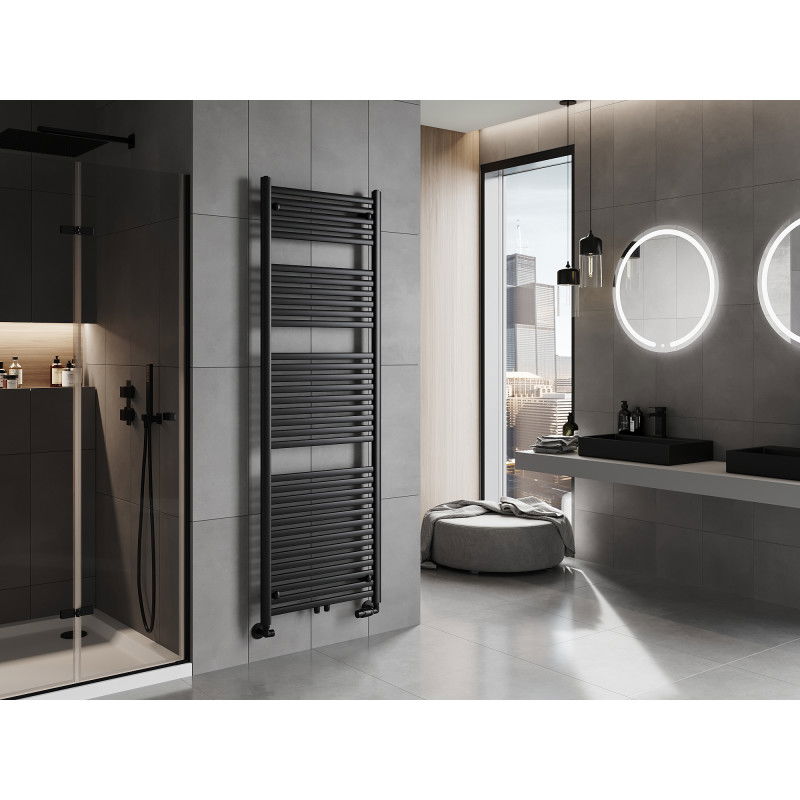 Mexen Hades радиатор за баня 1800 x 600 mm, 1000 W, черен - W104-1800-600-00-70