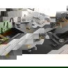 Mexen Mario гранитна мивка с 2 камери и кухненска батерия Aster, черна - 6504-77-73450-57-G