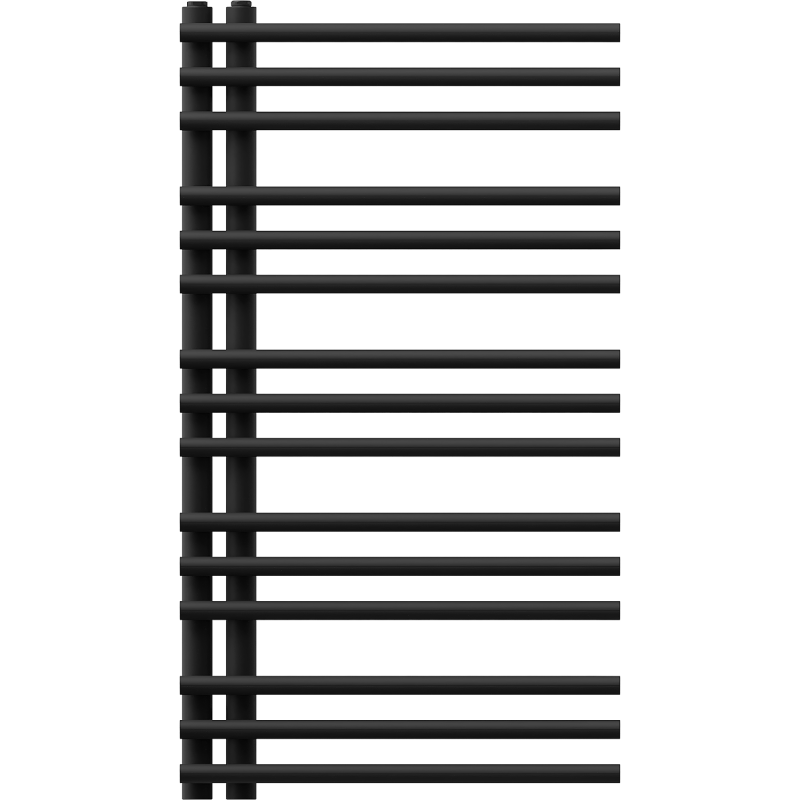 Mexen Neptun декоративен радиатор за баня 900 x 500 mm, 369 W, черен - W101-0900-500-00-70