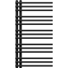 Mexen Neptun декоративен радиатор за баня 900 x 500 mm, 369 W, черен - W101-0900-500-00-70