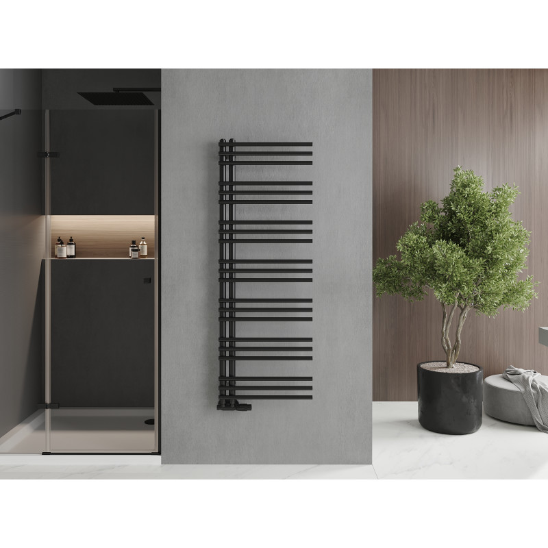 Mexen Neptun декоративен отоплител за баня 1400 x 500 mm, 532 W, черен - W101-1400-500-00-70