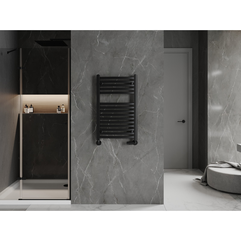 Mexen Helios баня радиатор 800 x 500 мм, 381 W, черен - W103-0800-500-00-70