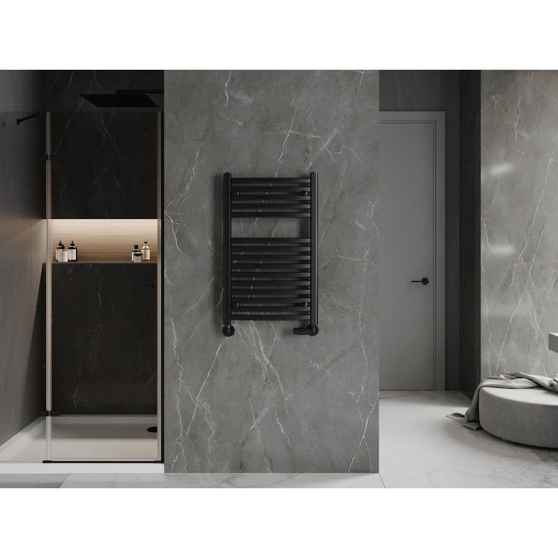 Mexen Helios радиатор за баня 800 x 500 мм, 381 W, черен - W103-0800-500-00-70