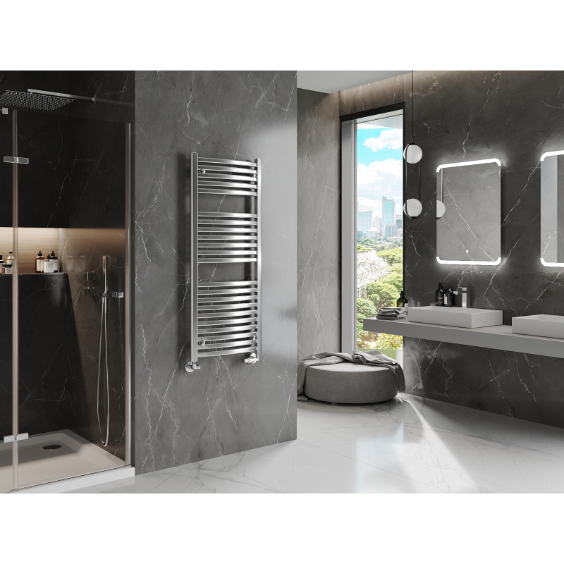 Mexen Helios баня радиатор 1200 x 500 мм, 448 W, хром - W103-1200-500-00-01