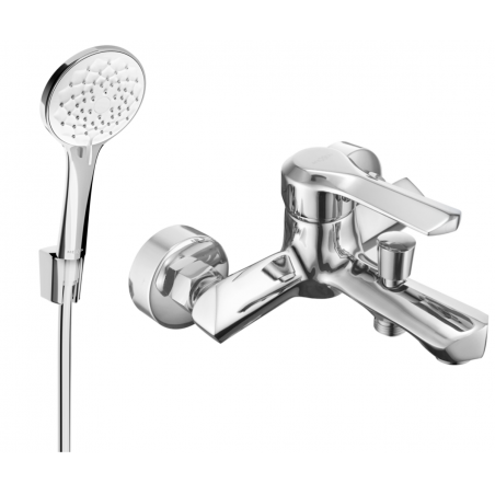 Mexen Sabre R74 вана батерия с душ комплект, хром - 7213R74-00