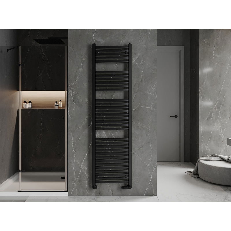 Mexen Helios радиатор за баня 1800 x 500 mm, 844 W, черен - W103-1800-500-00-70