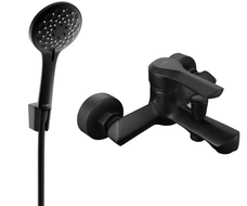 Mexen Sabre R74 вана батерия с душ комплект, черен - 7213R74-70