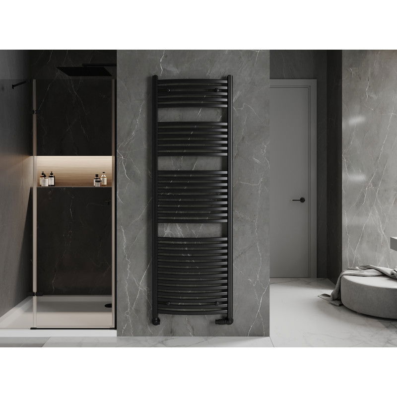 Mexen Helios радиатор за баня 1800 x 600 мм, 990 W, черен - W103-1800-600-00-70