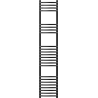 Mexen Eros баня нагревател 1600 x 318 mm, 551 W, черен - W112-1600-318-00-70