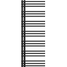 Mexen Neptun баня радиатор 1400 x 500 мм, 532 W, черен - W101-1400-500-00-70