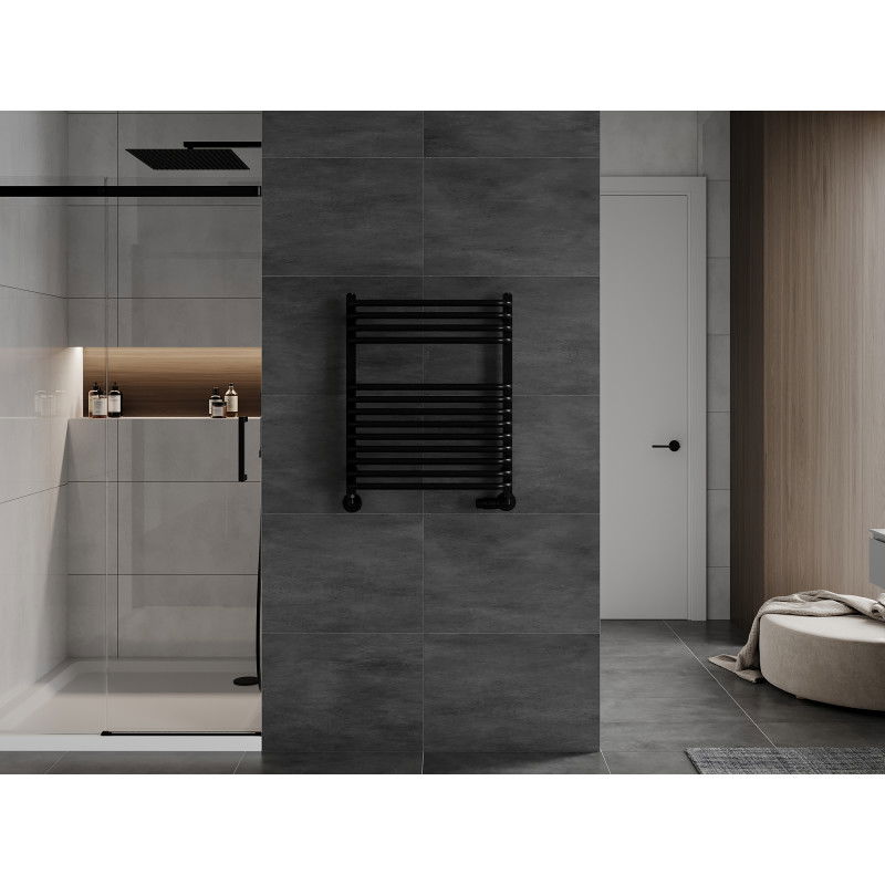 Mexen Apollo радиатор за баня 660 x 550 mm, 386 W, черен - W117-0660-550-00-70