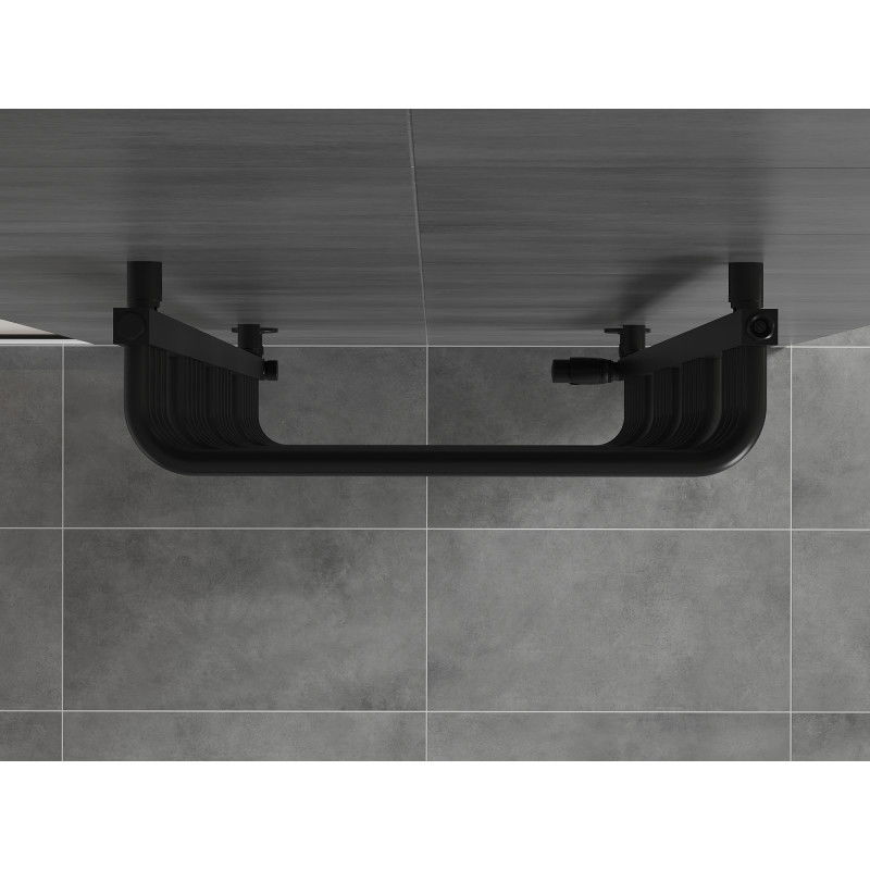 Mexen Apollo радиатор за баня 1210 x 550 мм, 641 W, черен - W117-1210-550-00-70