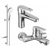 Mexen Kama DF05 комплект за баня, хром - 72503DF05-00