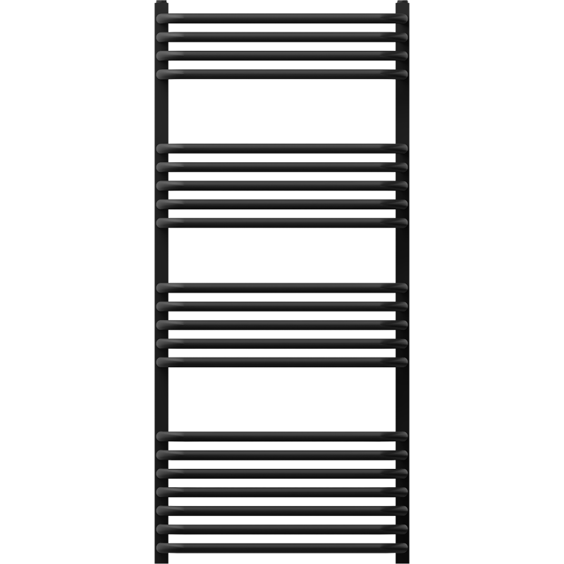 Mexen Apollo радиатор за баня 1210 x 550 мм, 641 W, черен - W117-1210-550-00-70