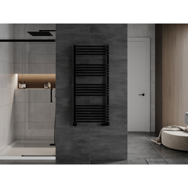 Mexen Apollo радиатор за баня 1210 x 550 мм, 641 W, черен - W117-1210-550-00-70