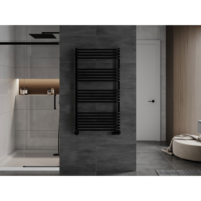 Mexen Apollo радиатор за баня 1210 x 650 mm, 713 W, черен - W117-1210-650-00-70