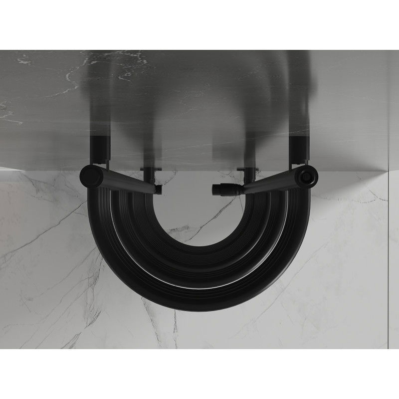 Mexen Eros радиатор за баня 900 x 318 mm, 315 W, черен - W112-0900-318-00-70