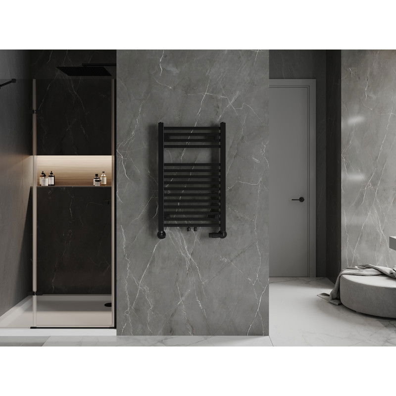 Mexen Pluton отоплител за баня 800 x 500 mm, 410 W, черен - W106-0800-500-00-70