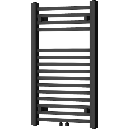Mexen Pluton радиатор за баня 800 x 500 мм, 410 W, черен - W106-0800-500-00-70