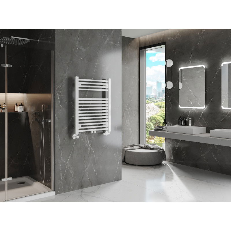 Mexen Pluton баня радиатор 800 x 600 мм, 476 W, бял - W106-0800-600-00-20