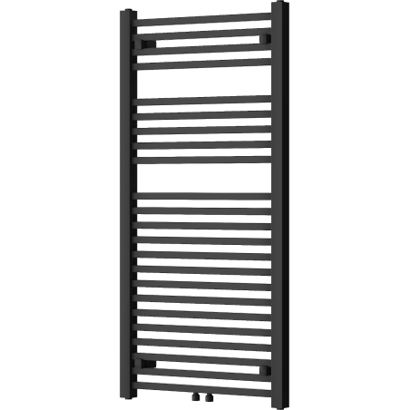 Mexen Pluton баня радиатор 1200 x 600 mm, 726 W, черен - W106-1200-600-00-70