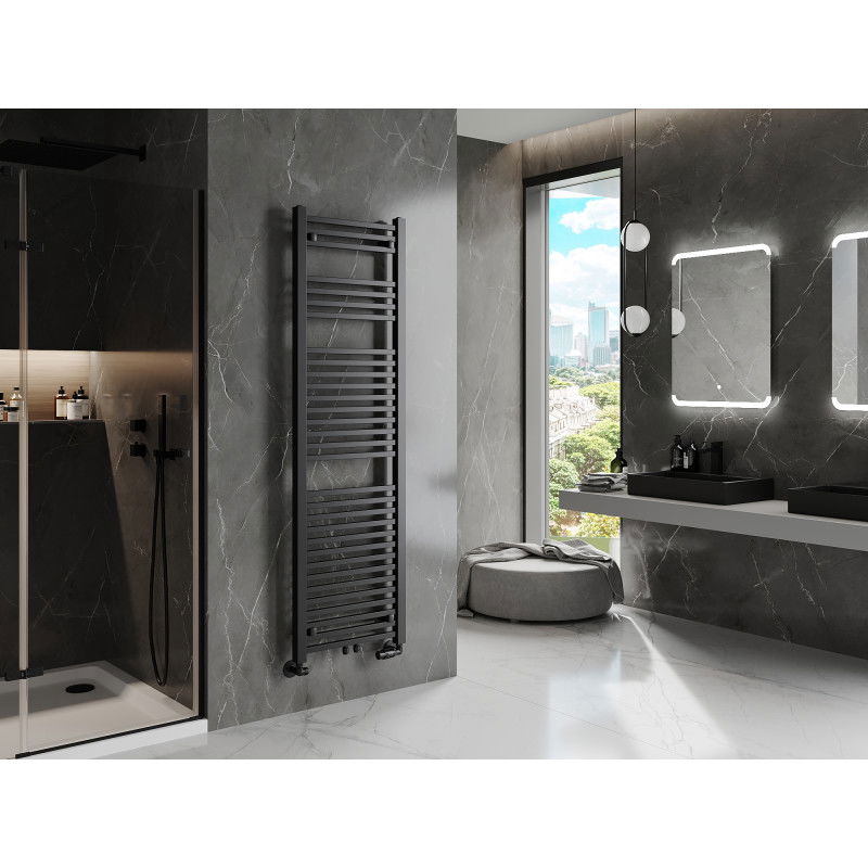 Mexen Pluton радиатор за баня 1700 x 500 мм, 855 W, черен - W106-1700-500-00-70