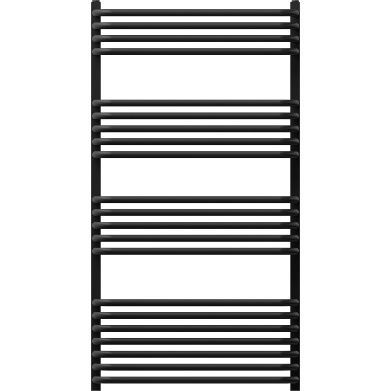 Mexen Apollo радиатор за баня 1210 x 650 mm, 713 W, черен - W117-1210-650-00-70