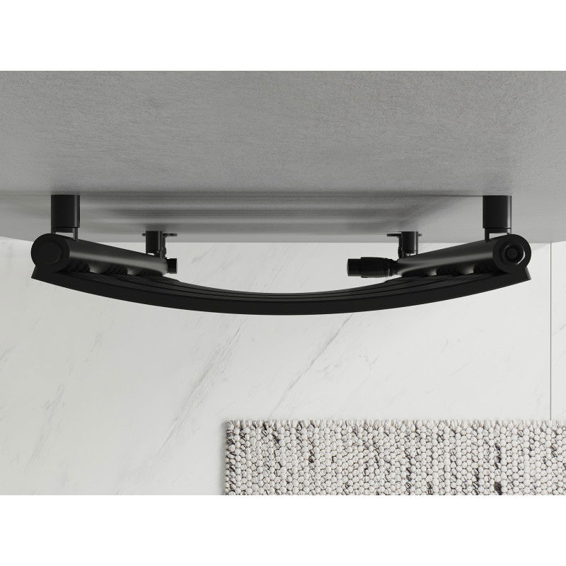 Mexen Bachus радиатор за баня 1200 x 500 mm, 619 W, черен - W109-1200-500-00-70