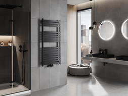 Mexen Uran радиатор за баня 1200 x 600 мм, 623 W, черен - W105-1200-600-00-70