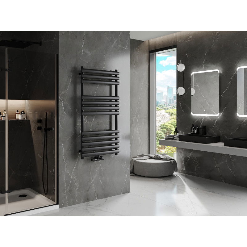 Mexen Jowisz радиатор за баня 1200 x 600 mm, 594 W, черен - W107-1200-600-00-70