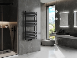 Mexen Jowisz баня радиатор 1200 x 600 mm, 594 W, черен - W107-1200-600-00-70
