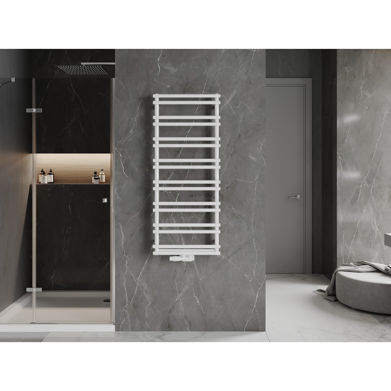 Mexen Saturn радиатор за баня 1200 x 500 mm, 409 W, бял - W108-1200-500-00-20