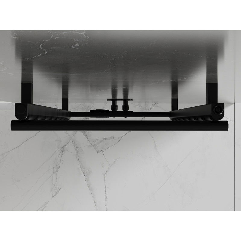 Mexen Saturn радиатор за баня 1200 x 500 мм, 409 W, черен - W108-1200-500-00-70