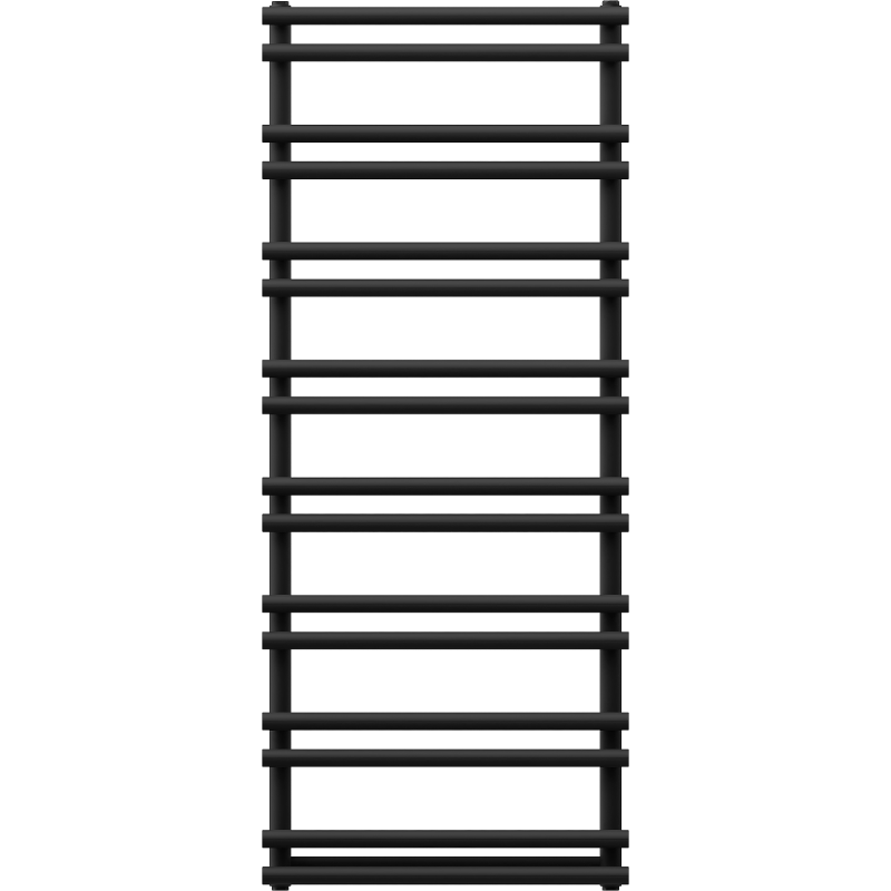 Mexen Saturn радиатор за баня 1200 x 500 мм, 409 W, черен - W108-1200-500-00-70