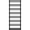 Mexen Сатурн радиатор за баня 1200 x 500 mm, 409 W, черен - W108-1200-500-00-70