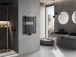 Mexen Uran баня радиатор 800 x 600 мм, 425 W, черен - W105-0800-600-00-70