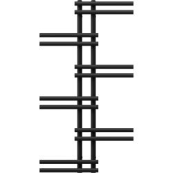 Mexen Jari баня радиатор 1005 x 550 mm, 339 W, черен - W115-1005-550-00-70