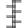 Mexen Jari декоративен радиатор за баня 1005 x 550 мм, 339 W, черен - W115-1005-550-00-70