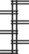 Mexen Jari декоративен радиатор за баня 1005 x 550 мм, 339 W, черен - W115-1005-550-00-70