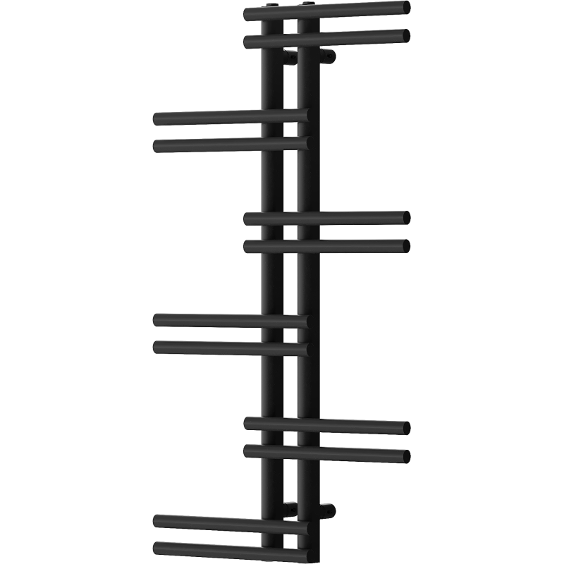 Mexen Jari декорационен радиатор за баня 1005 x 550 mm, 339 W, черен - W115-1005-550-00-70
