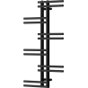 Mexen Jari декоративен радиатор за баня 1005 x 550 мм, 339 W, черен - W115-1005-550-00-70