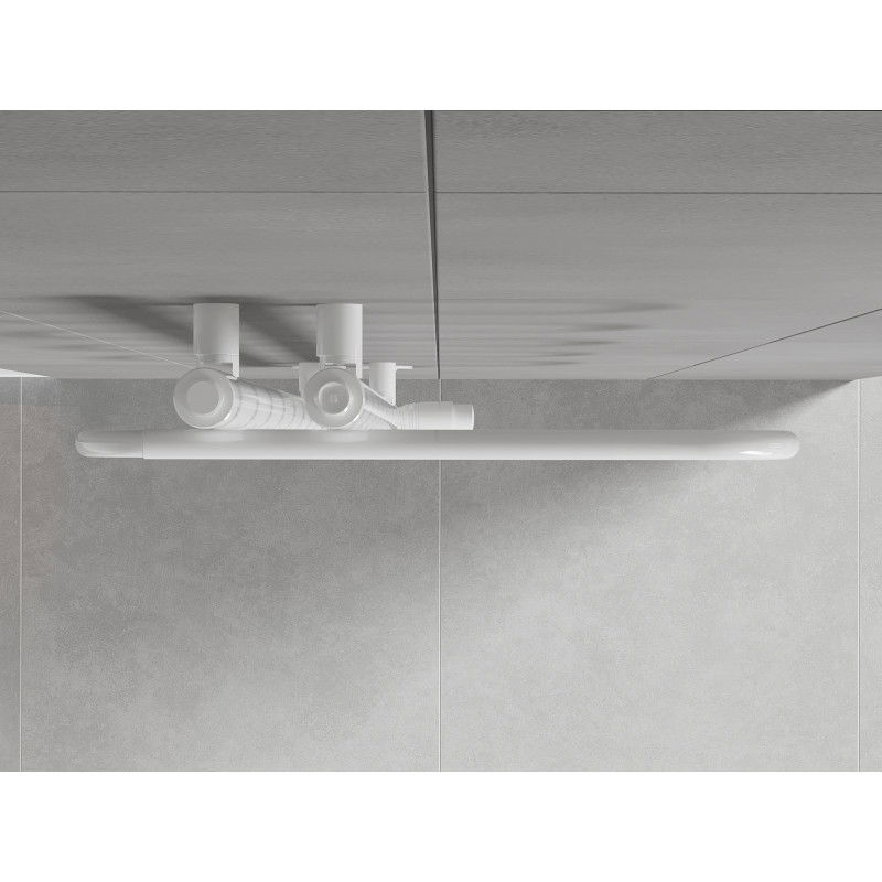 Mexen Kiso декоративен отоплител за баня 1250 x 500 mm, 256 W, бял - W114-1250-500-00-20