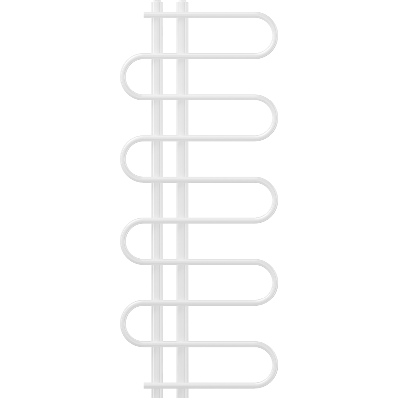 Mexen Kiso декоративен радиатор за баня 1250 x 500 мм, 256 W, бял - W114-1250-500-00-20